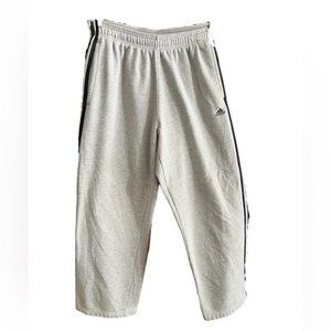 Adidas Sweatpants Men’s Size Large Gray/Black